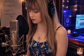 create a custom podcast intro and musical vocal jingle