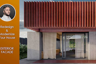 redesign and modernize your house exterior facade