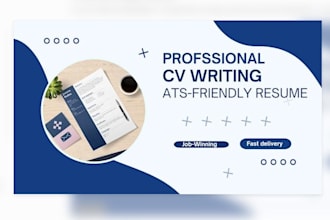 write and upgrade your resume, CV, cover letter, linkedin