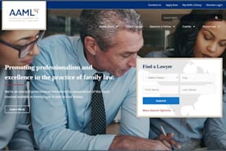 build wordpress law firm website attorney website family lawyer website