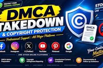 remove infringing content from facebook under dmca