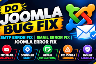 do joomla bug fix smtp error fix joomla error fix joomla email error fix joomla