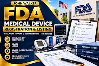 assist with fda medical device registration and listing