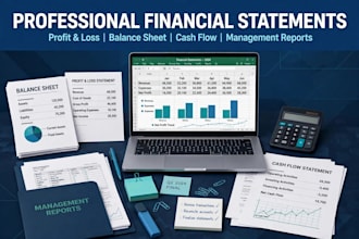 prepare financial statements, profit and lost balance sheet