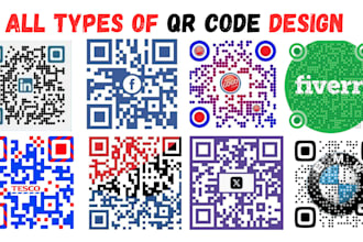 fix broken qr code and vectorize blurry qrcode files for printing