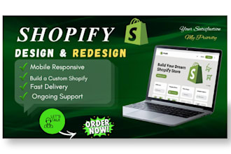 create a modern shopify store for your business