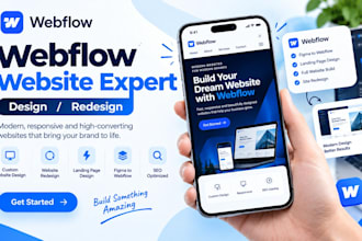 design redesign webflow website business website figma to webflow design expert