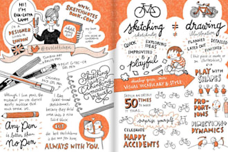 create engaging sketch note and visual summaries