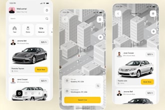 deploy taxi booking app ride sharing, cab, bike, flight, train, uber booking app