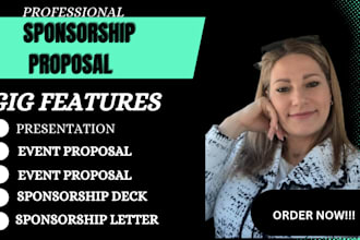 write sponsorship letter, sponsorship proposal, event proposal