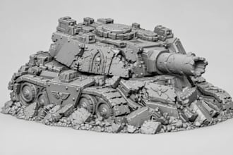 create custom 3d printable stl terrain and scenery