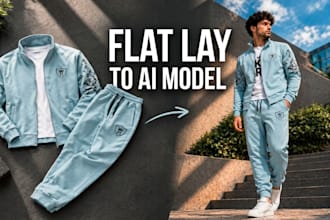 turn clothing photos into realistic ai model images