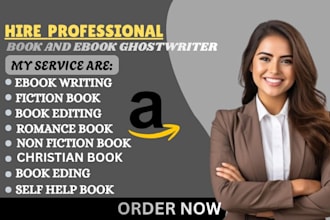 be your spiritual book ghostwriter selfhelp journal christian ebook ghostwriting