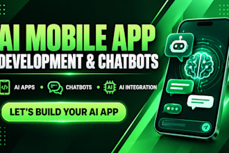 develop ai mobile app, ai chatbot, and custom ai application