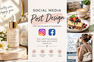 design social media posts