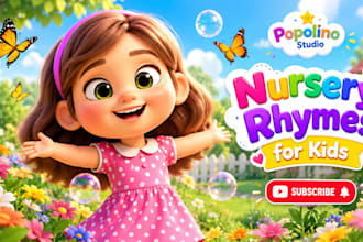 create ai animated nursery rhyme videos for kids