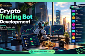 develop custom code tradingview pinescript indicators and trading bot strategies