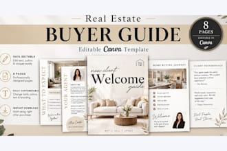 provide real estate buyer seller guide premade and  home buying workbook