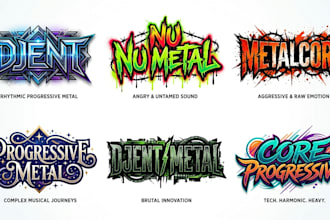 do technical progressive metal power metal melodic logo