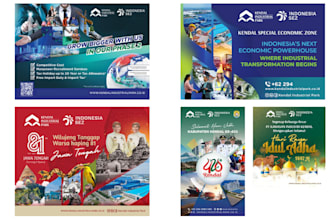 design professional print and digital promotional materials
