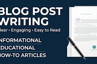 write clear and engaging blog posts