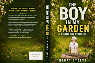 do a professional children book cover design for barnes and noble