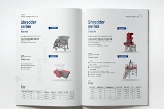 design manuacturing technical product brochure, reusable hardware catalog