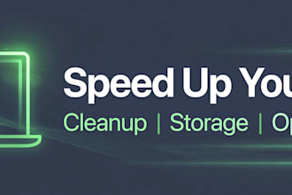 speed up your slow mac, clean storage, and remove junk files