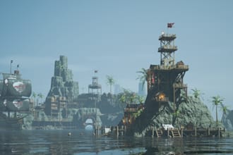 create 3d game environments and professional game concept art