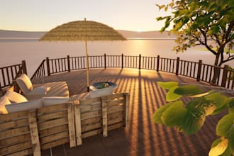 build a house 3d and render