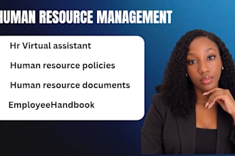 be your virtual HR assistant, human resource recruiter, HR manager