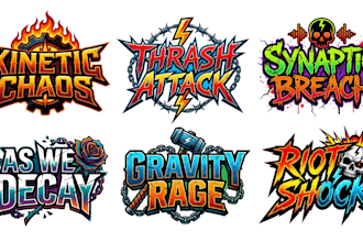 do groove metal thrash metal and metalcore band logo