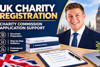 register your UK charity with charity commission