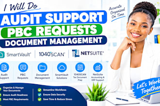 do audit support pbc requests document management smartvault 1040scan netsuite