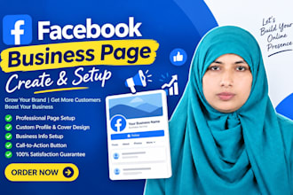 create and professionally set up your facebook page