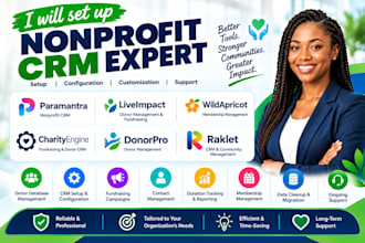 do nonprofit crm paramantra liveimpact wildapricot charityengine donorpro raklet