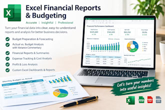 excel financial reports and budgeting