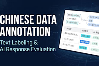 annotate chinese text and evaluate ai generated responses