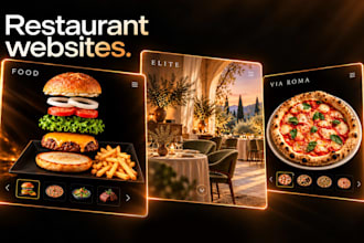 build a restaurant website with an interactive digital menu