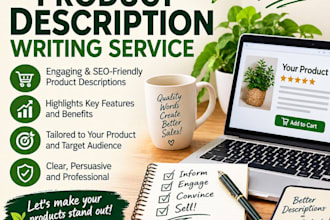 write engaging product description