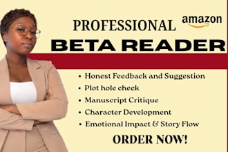 beta read your fantasy horror middle grade sci fi book as a reader