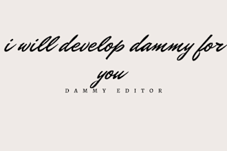 develop damil for you