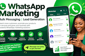 do whatsapp marketing to generate sales