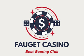design professional poker chip game, poker card, poker logo