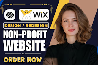 design nonprofit website or charity website