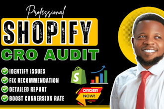 do shopify conversion rate optimization shopify cro audit,  shopify audit