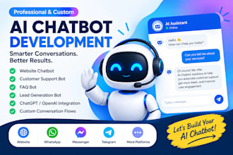 build an ai chatbot for your website and customer support