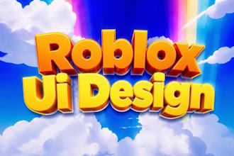 design custom UI for your roblox game