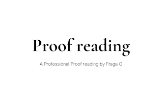 proofread and correct grammar and spelling in your text