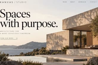 design squarespace architect website architecture firm project portfolio